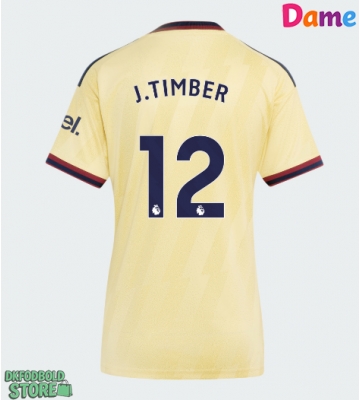 Arsenal Jurrien Timber #12 Replika Tredjetrøje Dame 2026-27 Kortærmet